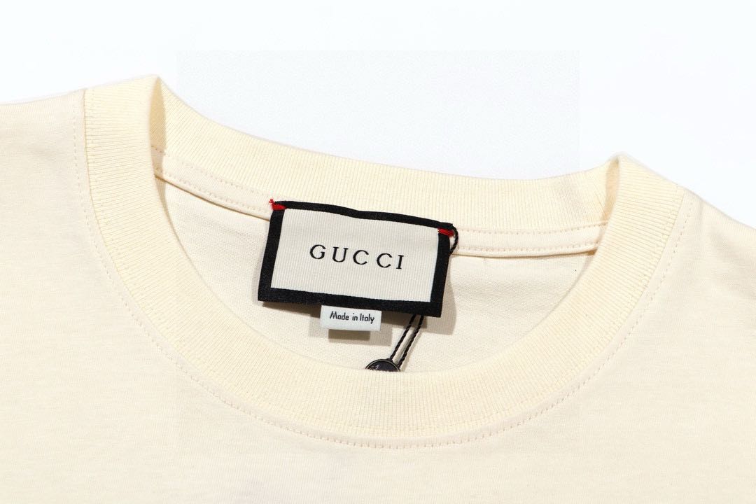 Gucci&BALANCIAGA printed T-shirt（124744）