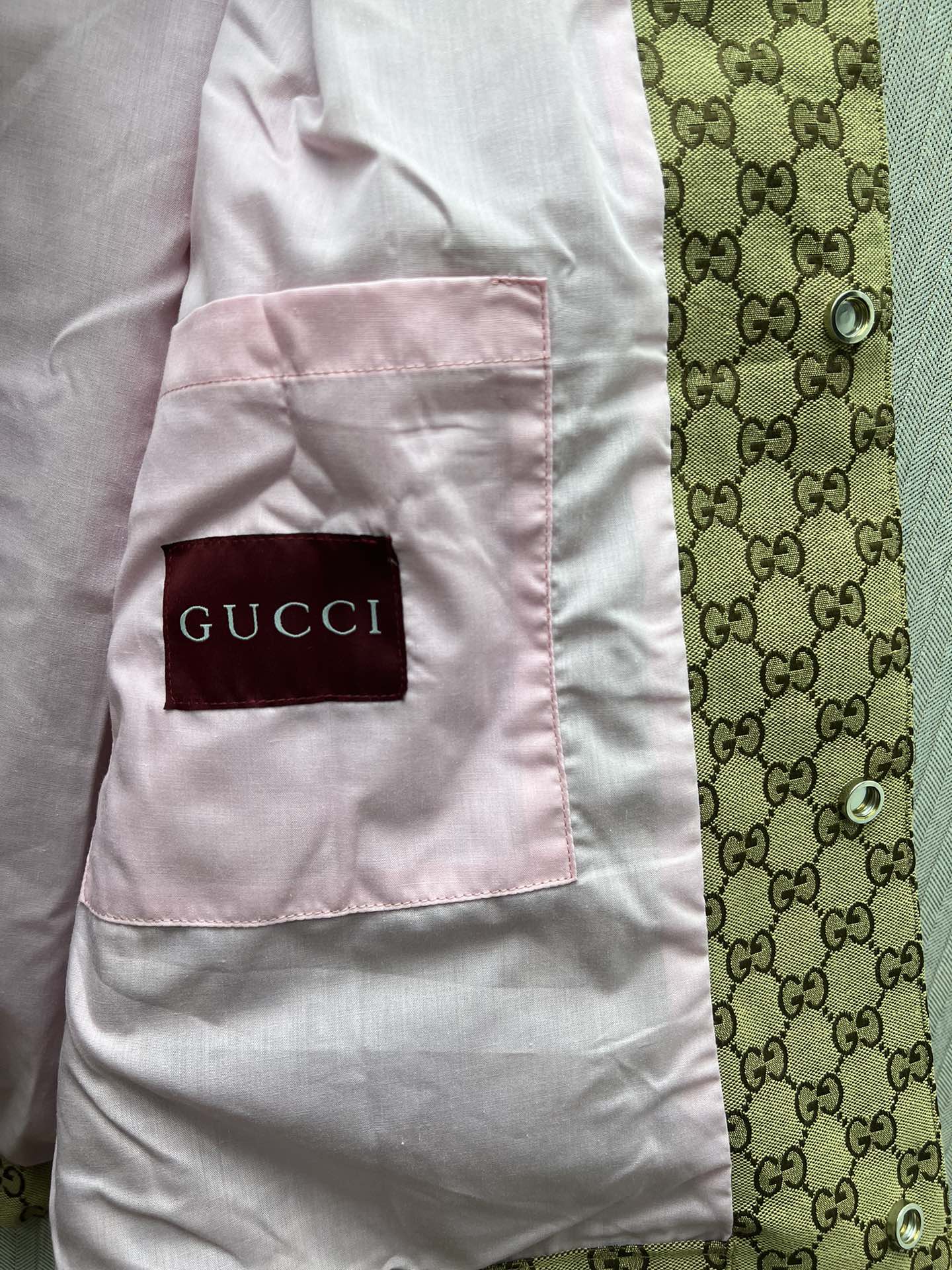GUCCI embroidered canvas and linen blend jacket（834304-ZAM7G-2580）