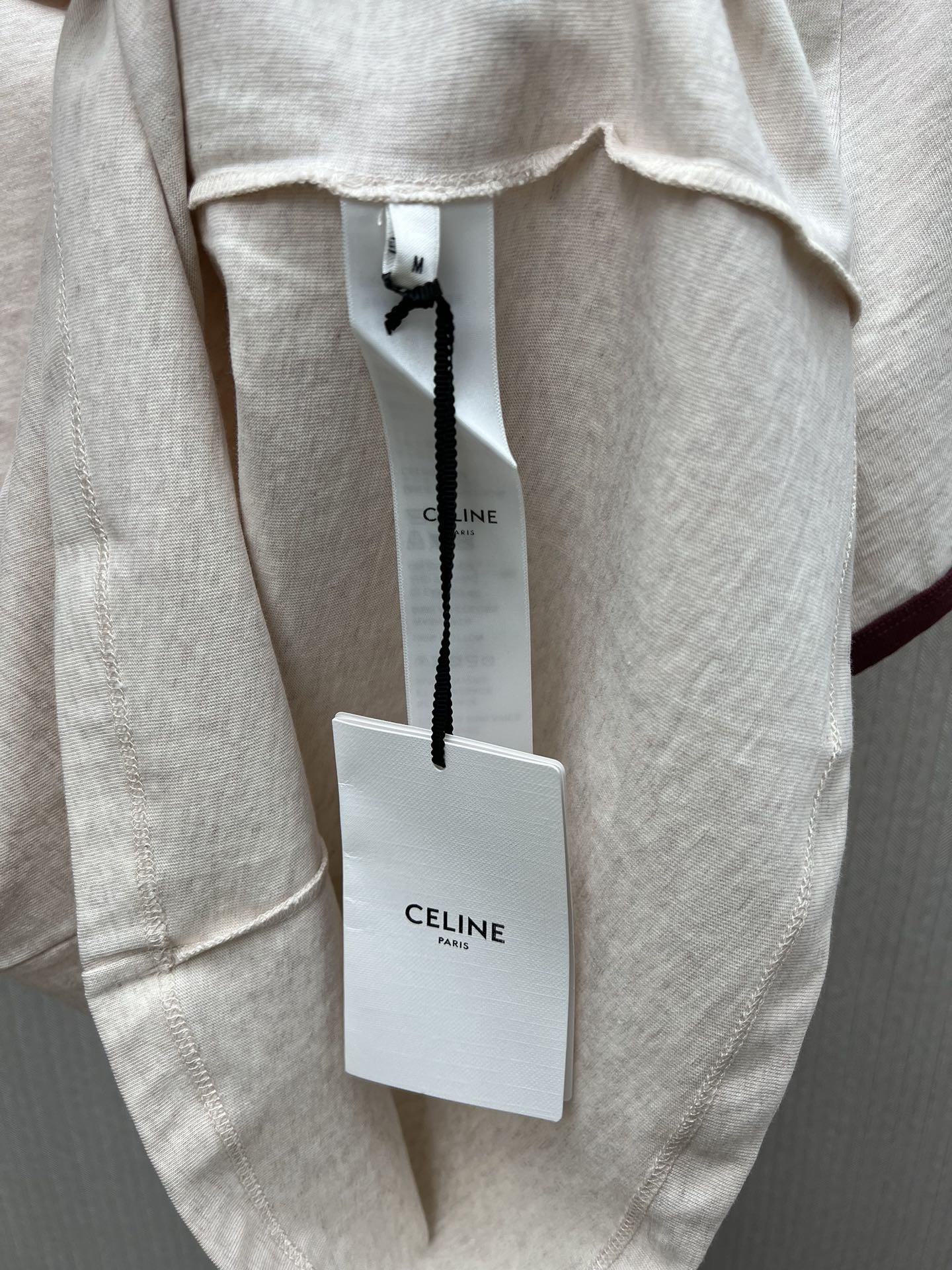 CELINE 70's blason t-shirt IN cotton jersey (RX09U507Z-GBE4）