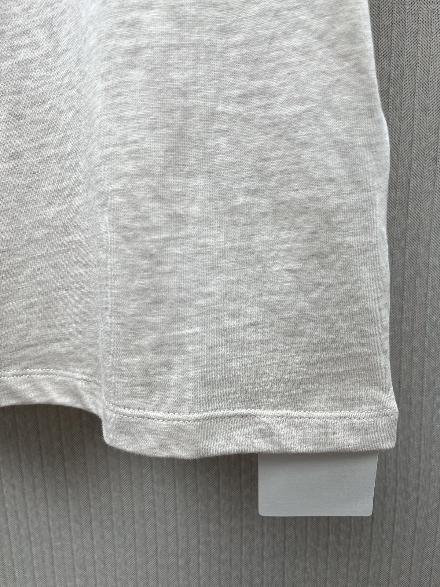 CELINE 70's blason t-shirt IN cotton jersey (RX09U507Z-GBE4）