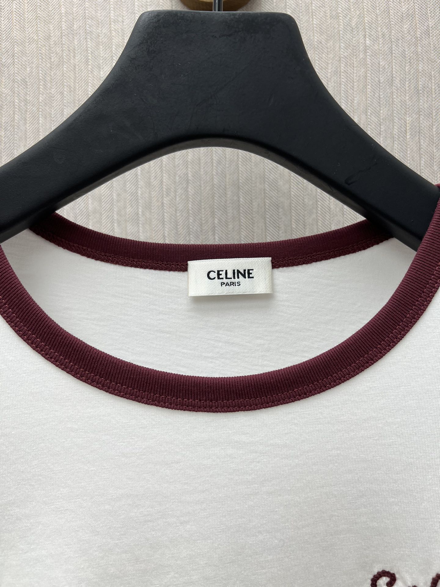 CELINE T-shirt in cotton jersey (RX0CV507Z-01WX）