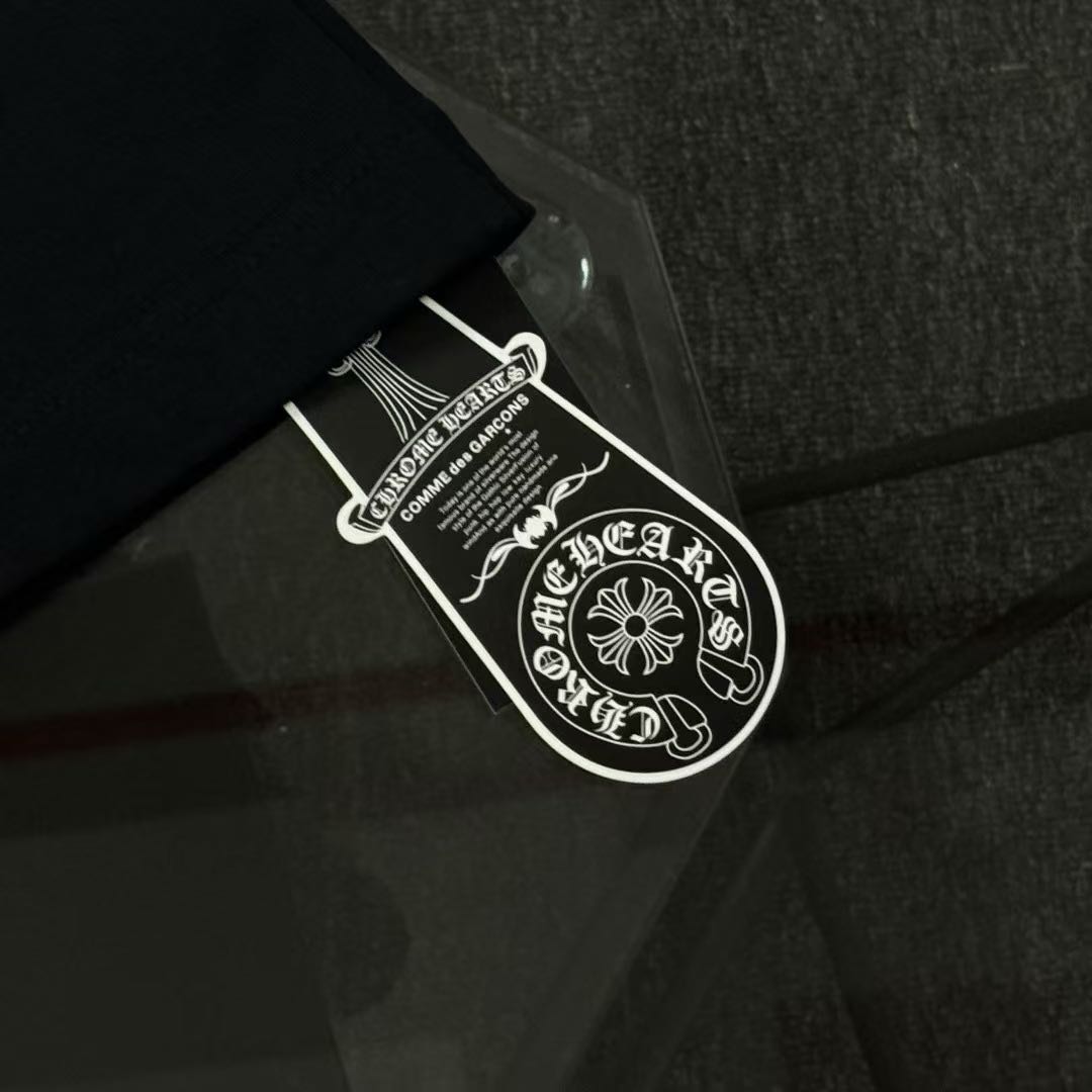 CHROME HEARTS NECK LOGO S/S TEE (CH-051）