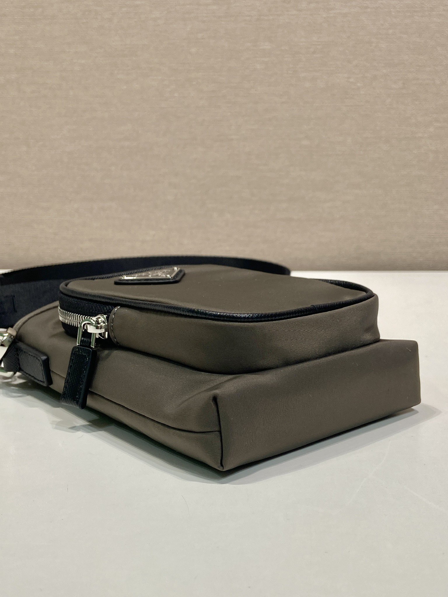 PRADA Saffiano Leather Smartphone Case "Gray" (2ZH126_053_F0170)