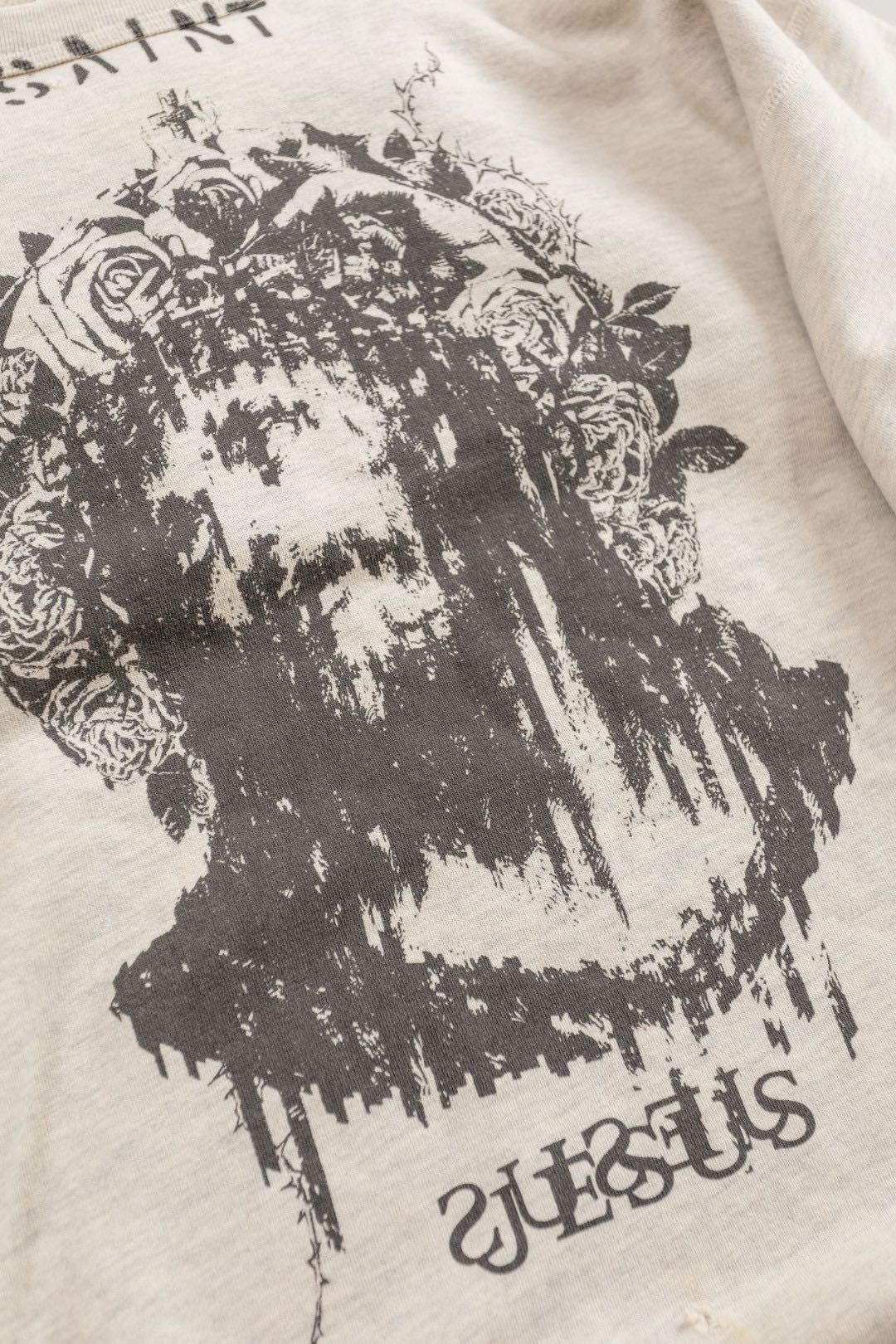 SAINT MICHAEL SWEAT SHIRT / KAWAMURA / GRAY（SM-S22-0000-078）