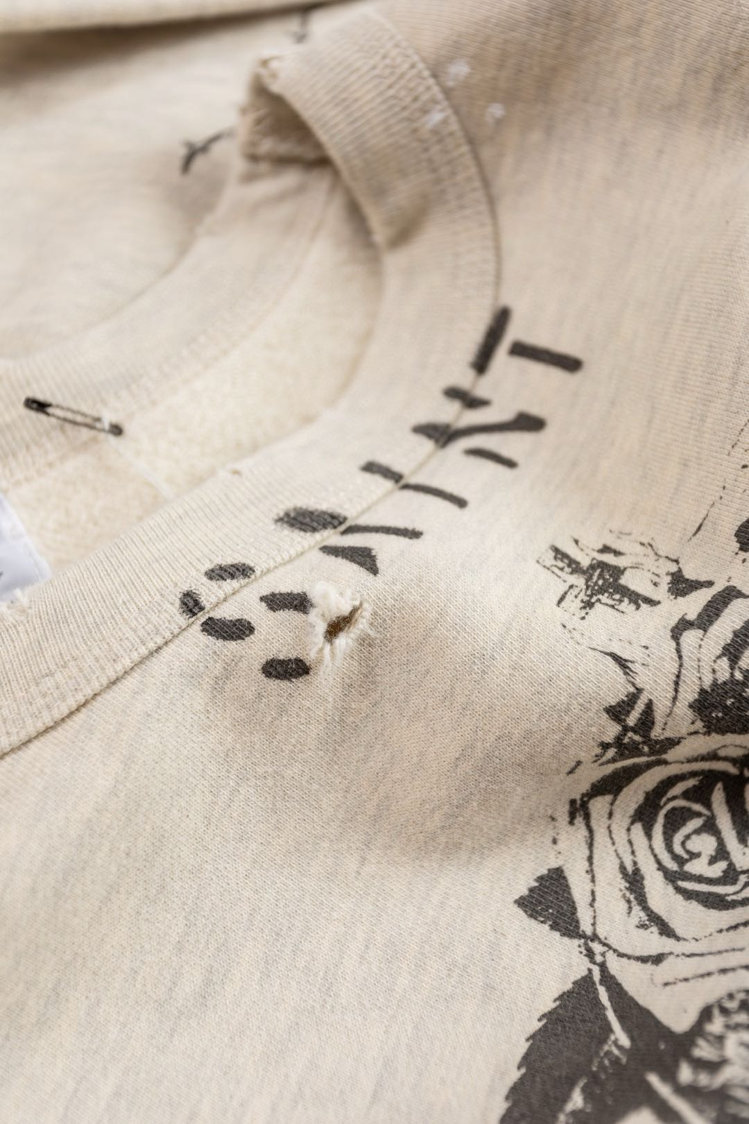 SAINT MICHAEL SWEAT SHIRT / KAWAMURA / GRAY（SM-S22-0000-078）