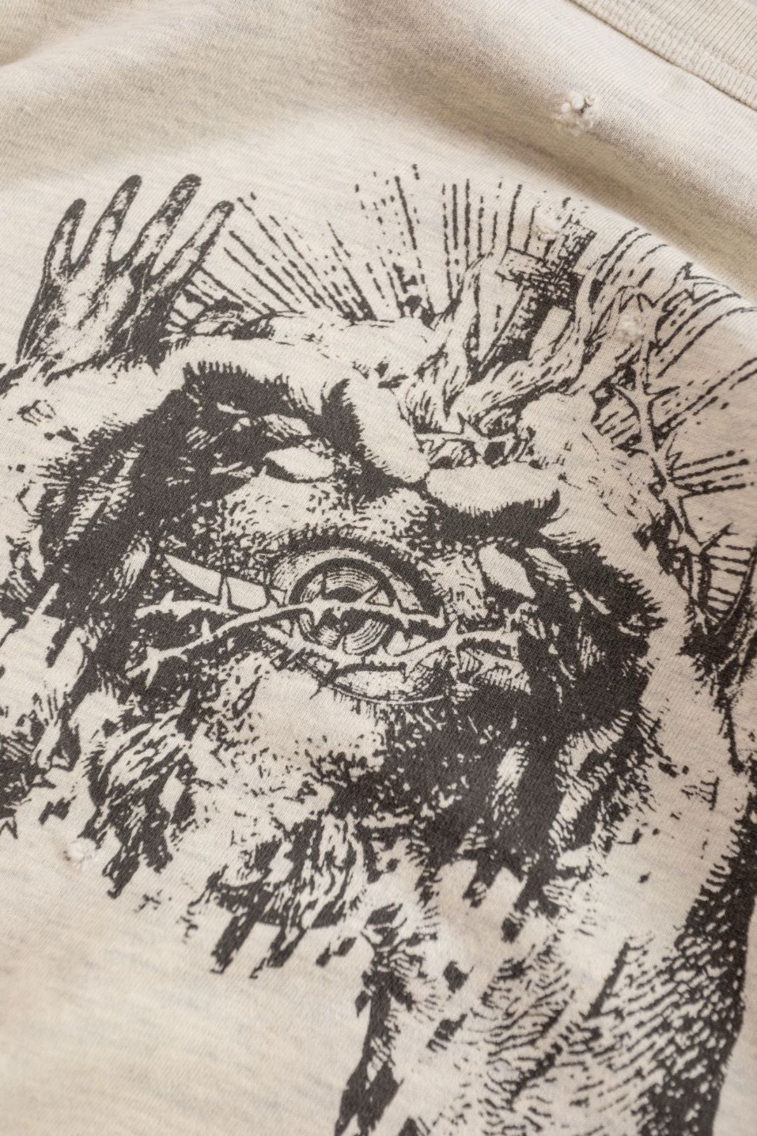 SAINT MICHAEL SWEAT SHIRT / KAWAMURA / GRAY（SM-S22-0000-078）