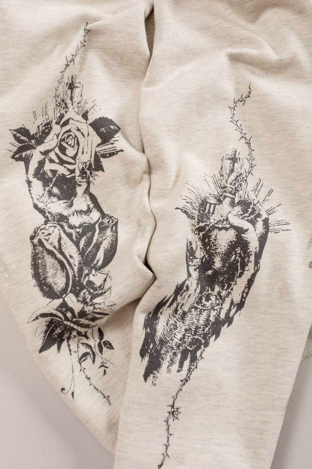 SAINT MICHAEL SWEAT SHIRT / KAWAMURA / GRAY（SM-S22-0000-078）