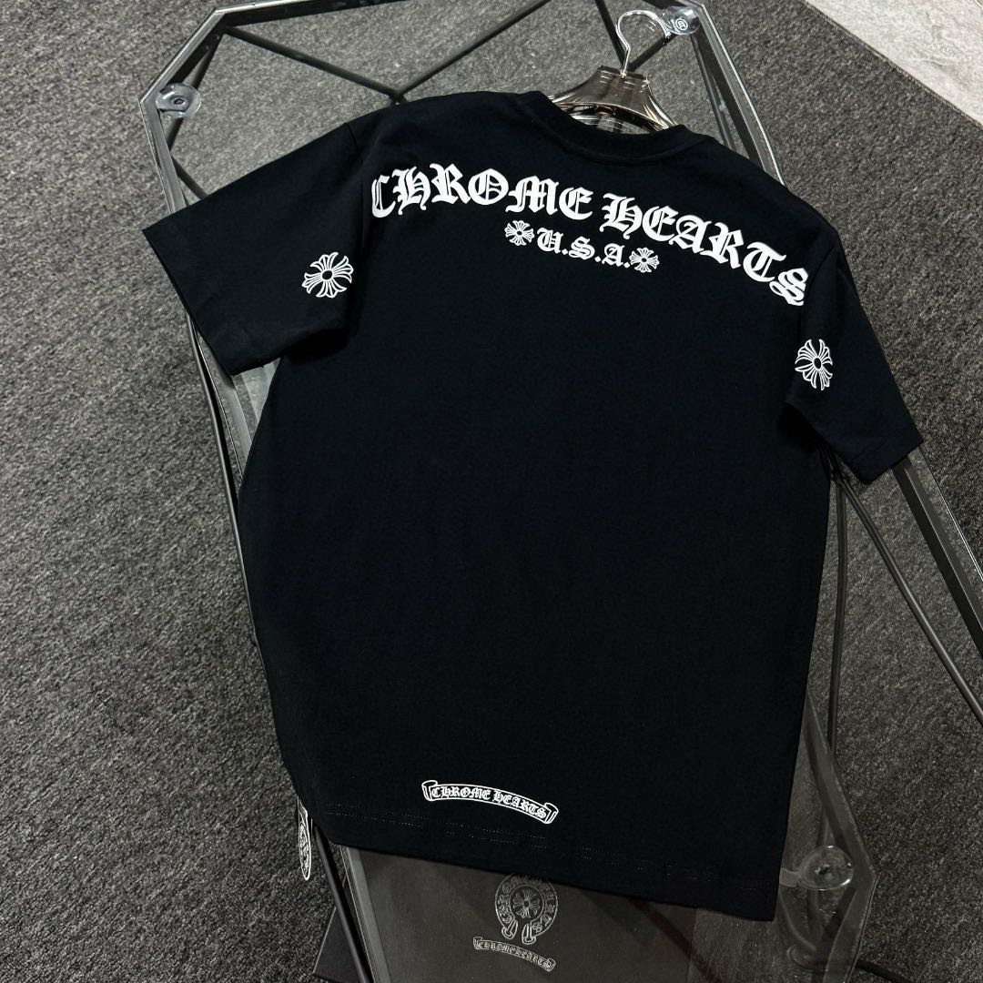 Chrome Hearts USA Pocket Tee T-shirt (CH-466）