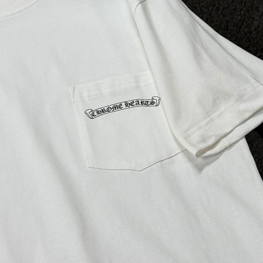 Chrome Hearts USA Pocket Tee T-shirt (CH-466）
