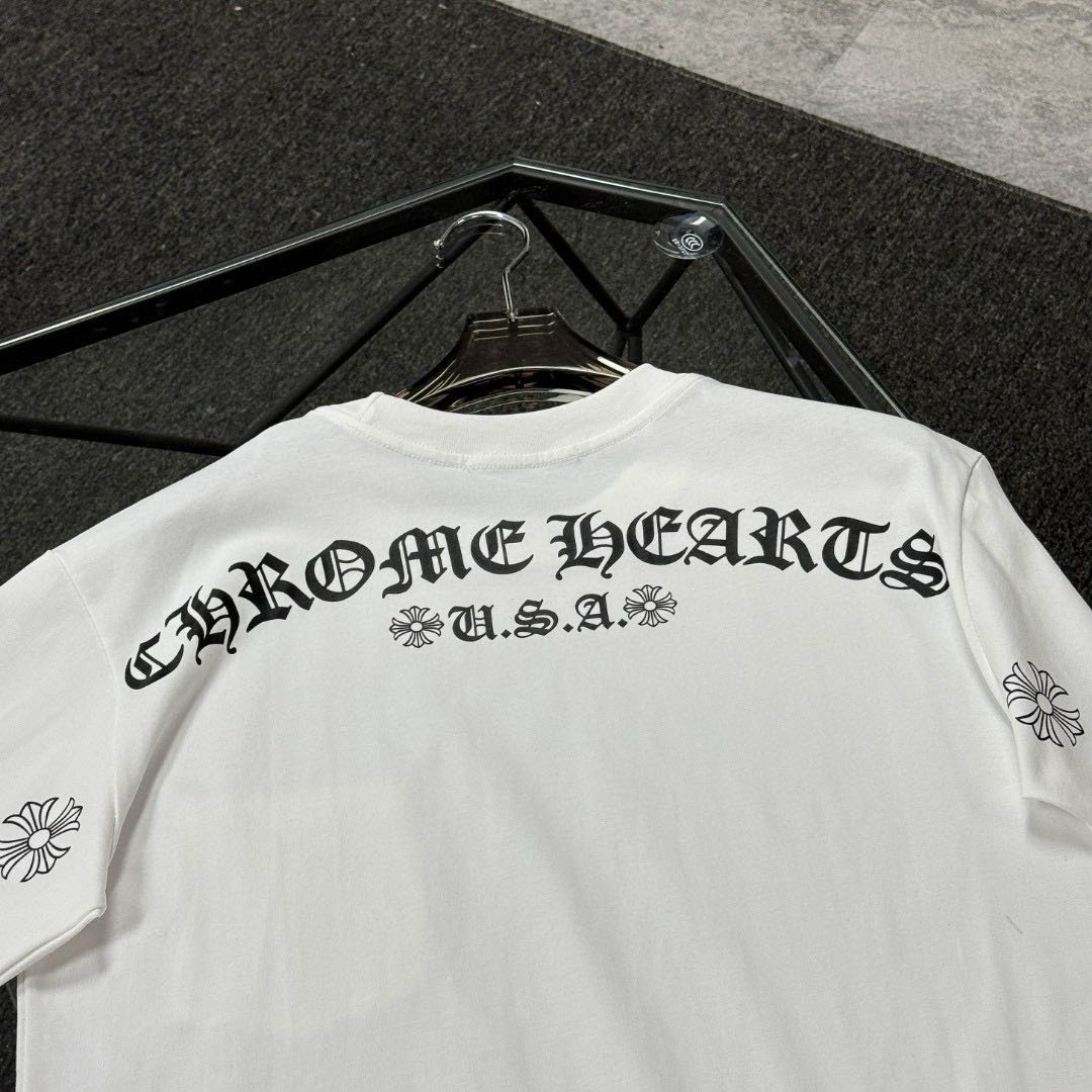 Chrome Hearts USA Pocket Tee T-shirt (CH-466）