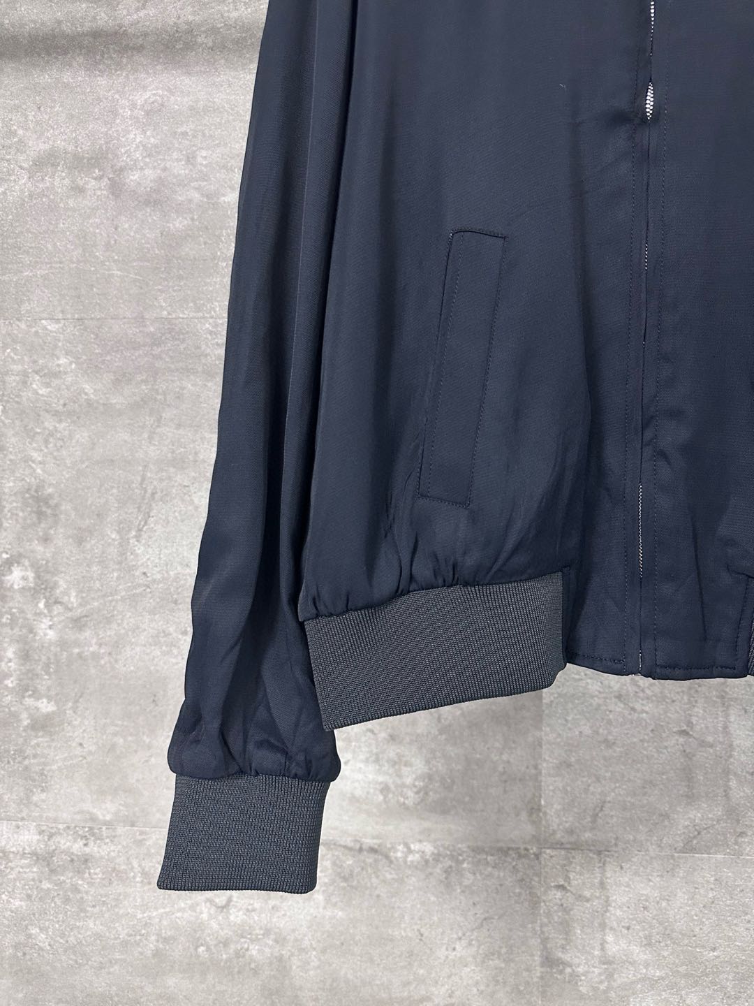 CELINE blouson jacket with triomphe embroidery (2W47B585X-07MR）