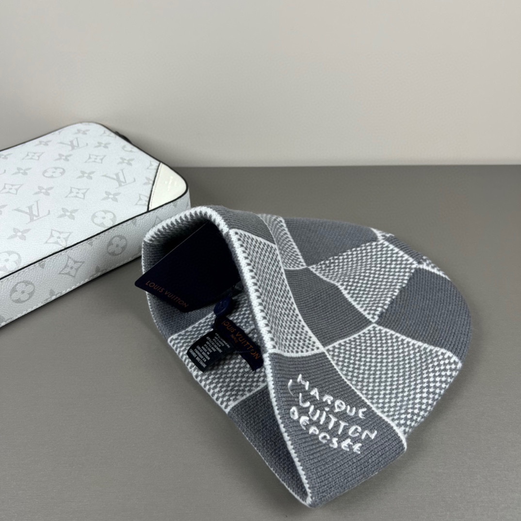 Louis Vuitton Damier Heritage Beanie S00（M92736）