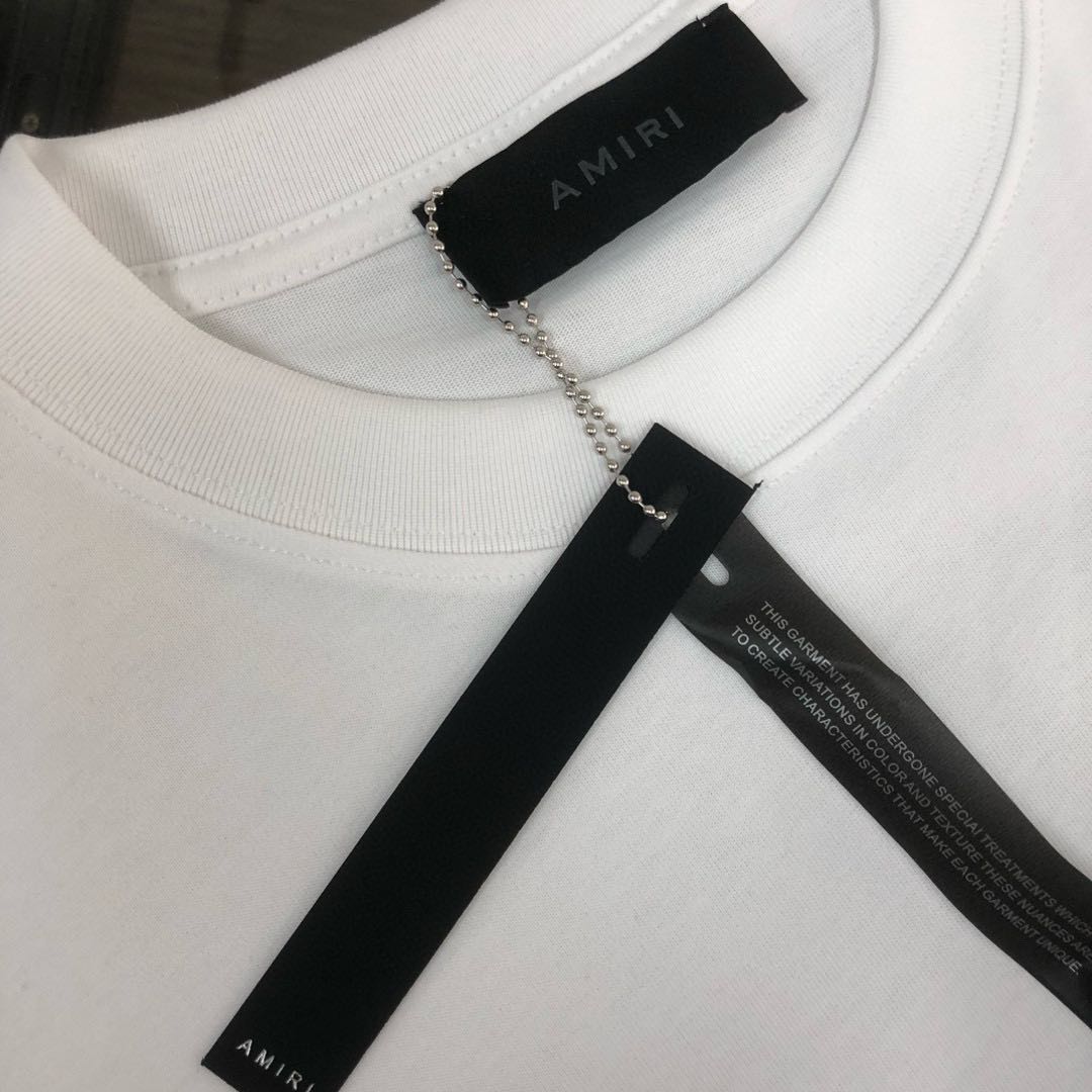 Amiri logo T-shirt (AMJYTE1073100）