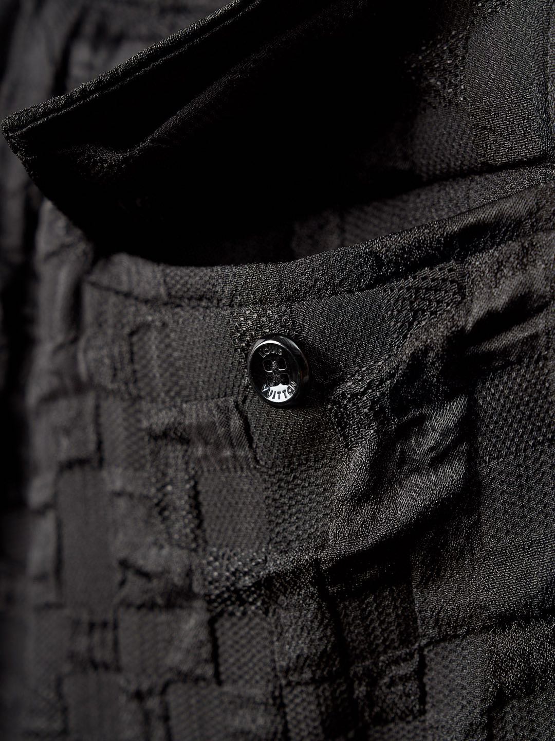 Louis Vuitton Graphic Jacquard Fluid Shorts Black（1AHCD8）