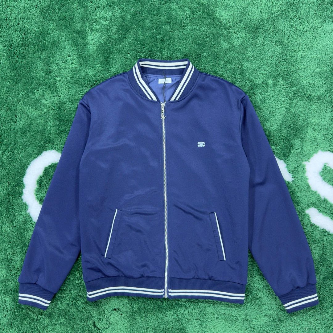 Celine triomphe teddy jacket IN double face jersey (2Y04H121O-BZZ9）