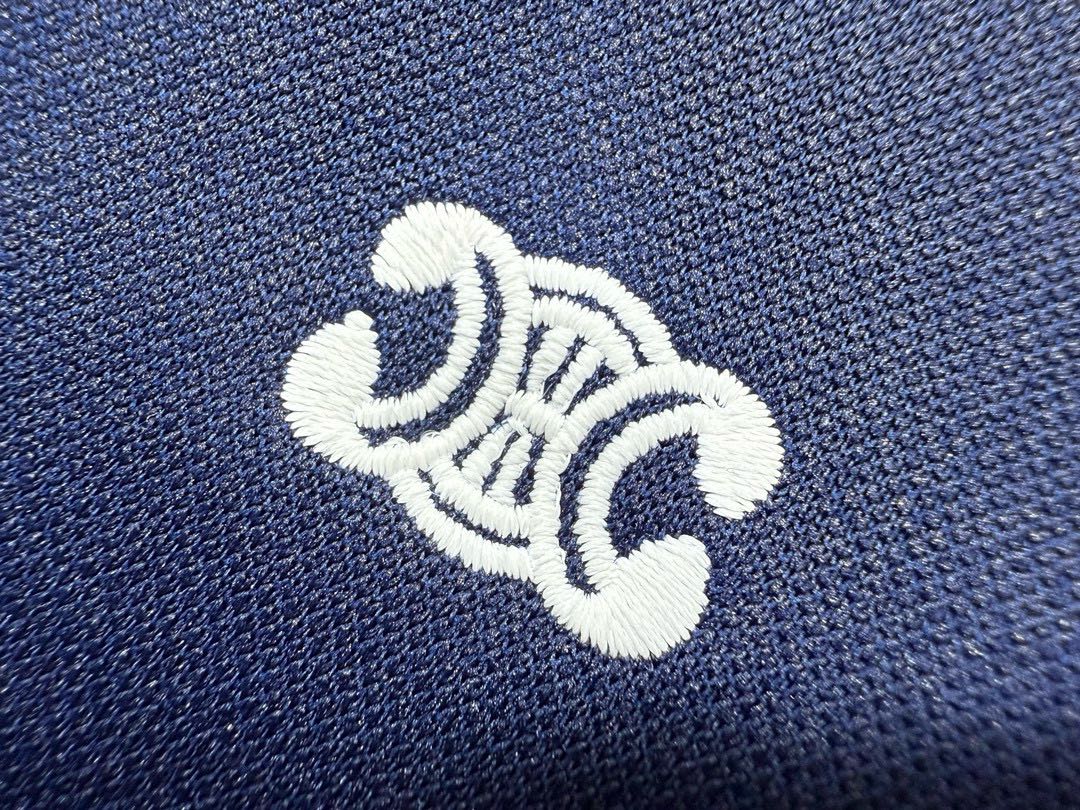 Celine triomphe teddy jacket IN double face jersey (2Y04H121O-BZZ9）