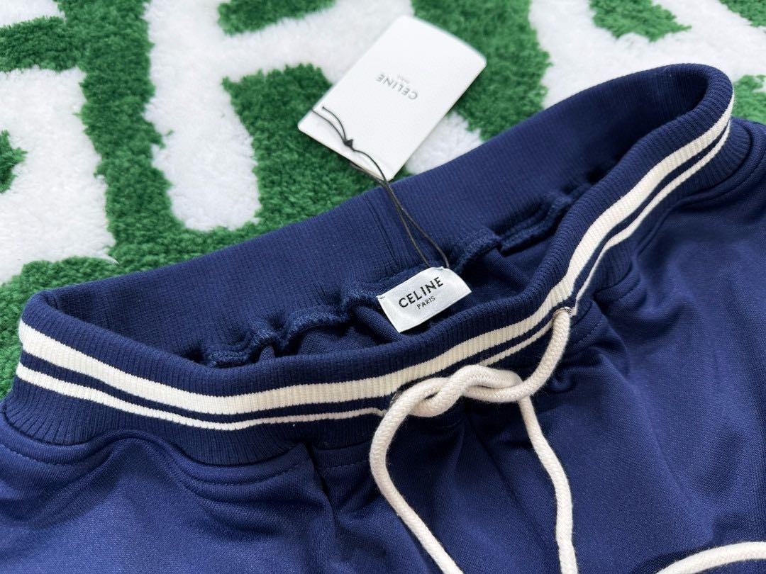 Celine tracksuit pants in double face jersey (RP002121O-BZZ9）