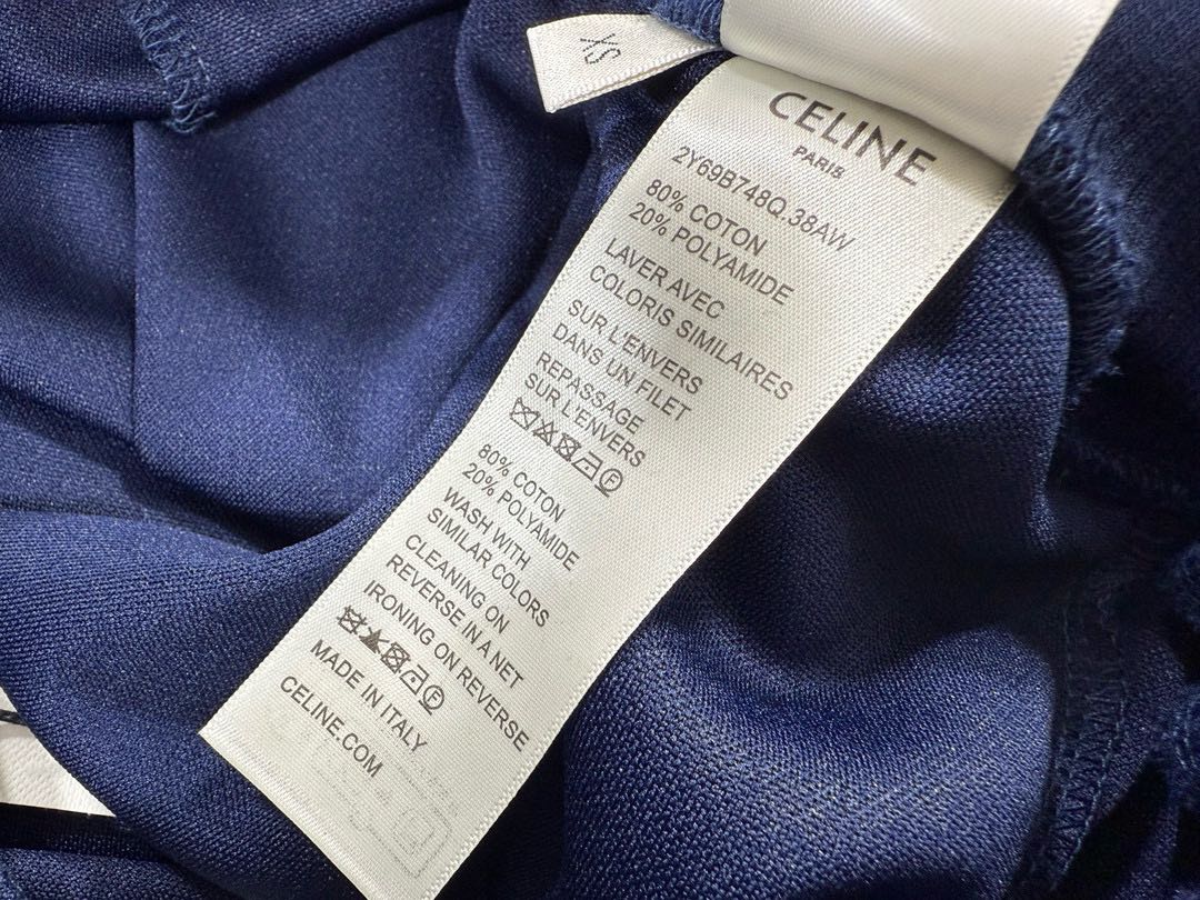 Celine tracksuit pants in double face jersey (RP002121O-BZZ9）