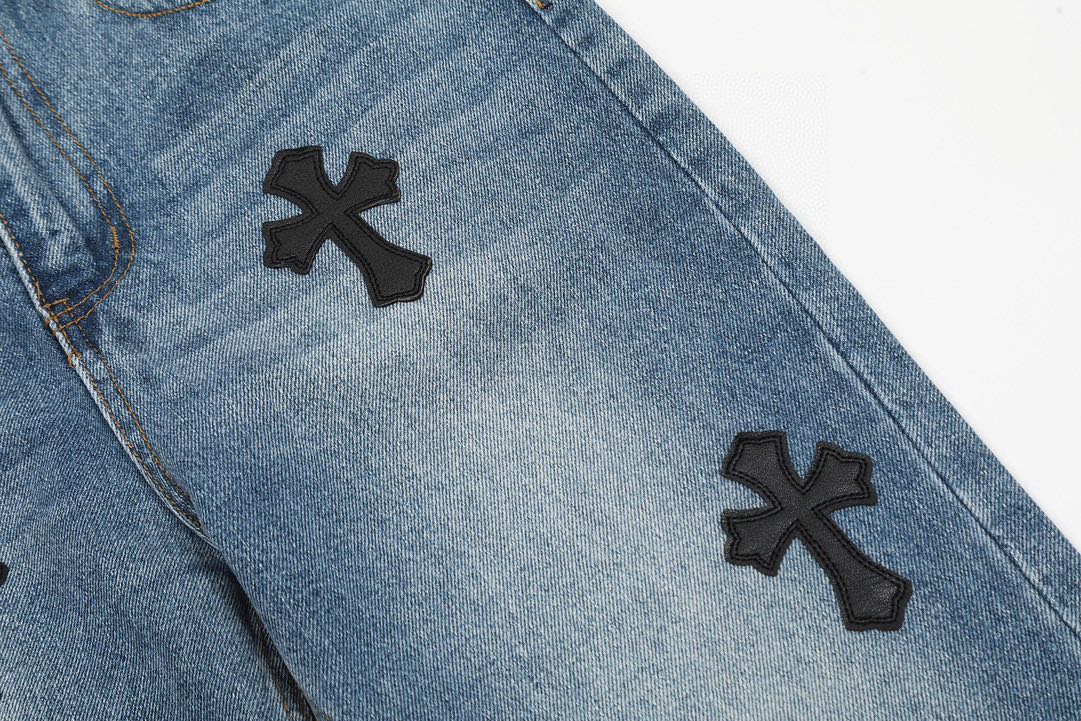 Chromehearts SS23 cross cross jeans（CH-2023022025）