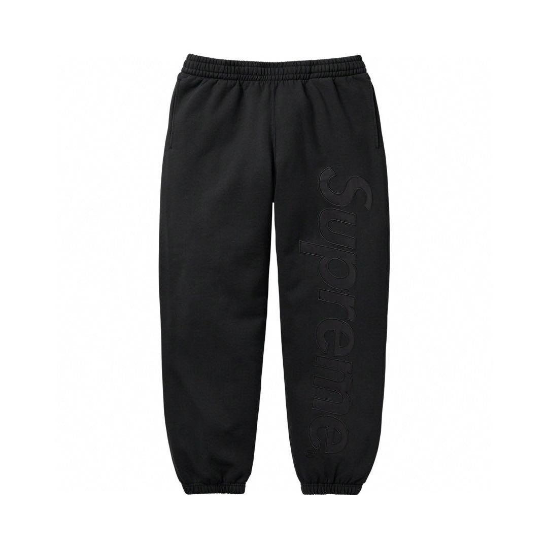 Supreme Satin Applique Sweatpant (FW24)（SUP-FW23-148）
