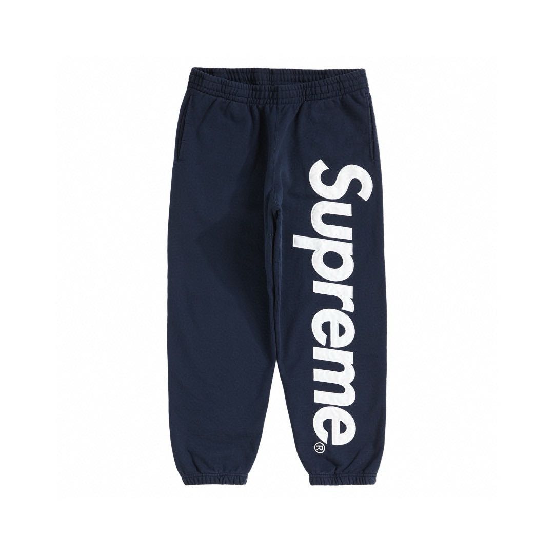 Supreme Satin Applique Sweatpant (FW24)（SUP-FW23-148）