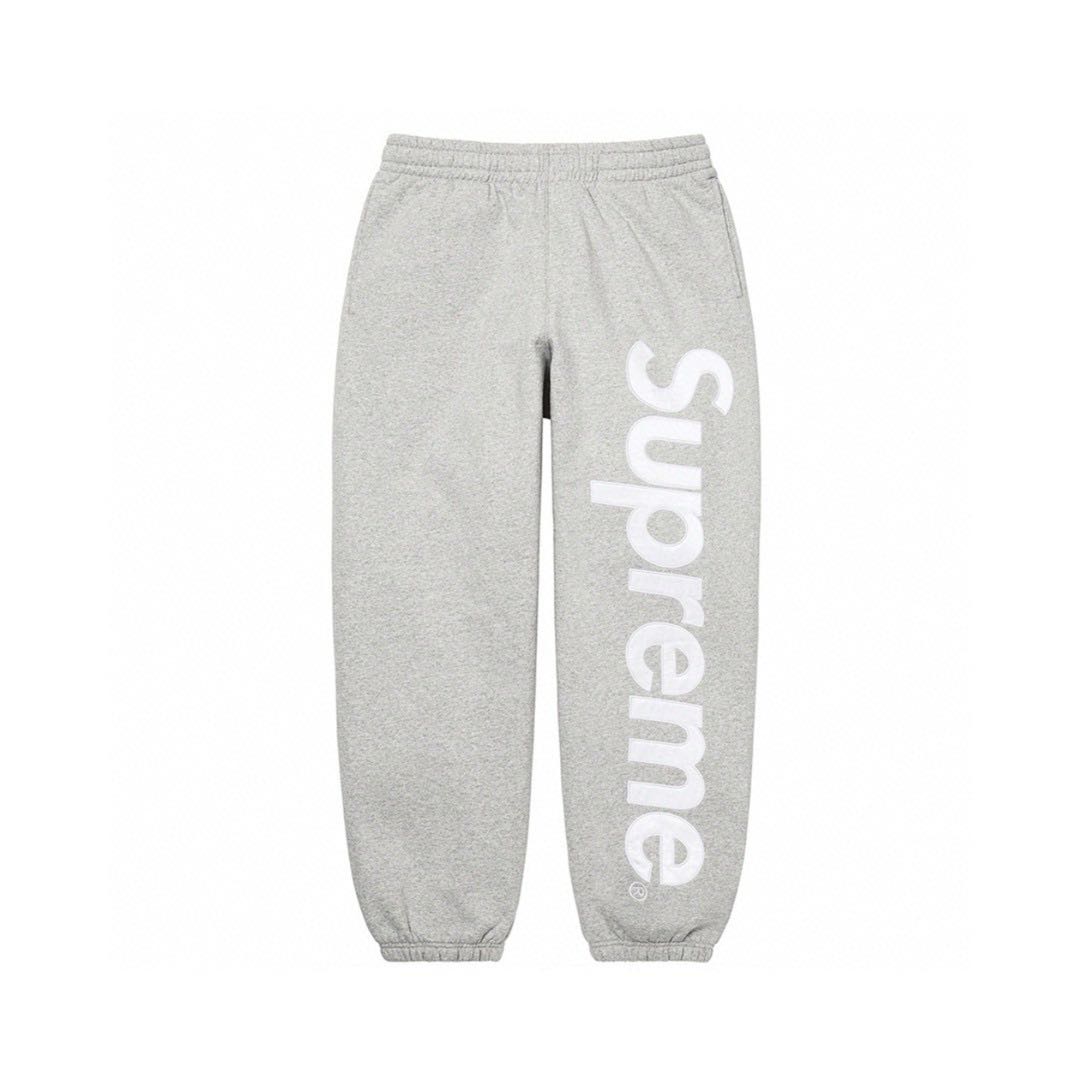 Supreme Satin Applique Sweatpant (FW24)（SUP-FW23-148）