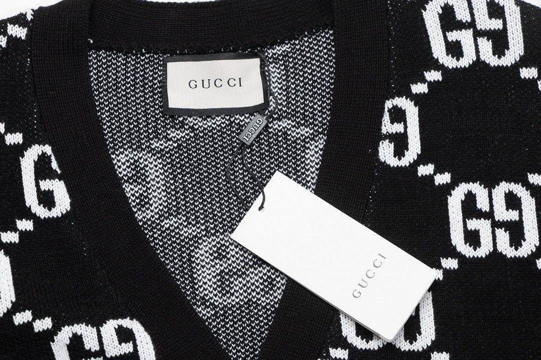 Gucci GG jacquard knit cardigan（GMY-2025-119）