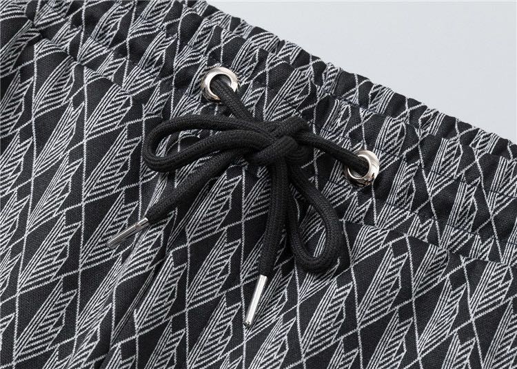 LACOSTE Men's Paris Zip-Up Sweatshirt and Pants Set (Black) (SH1368-4PC）