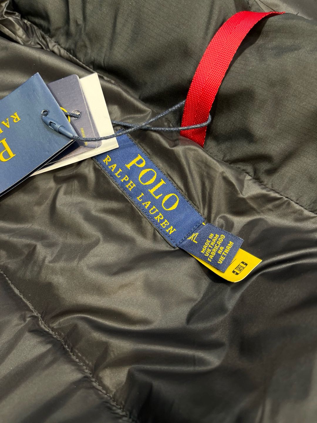 Polo Ralph Lauren Hooded Quilted Jacket With Side Zipper（710940237-001）