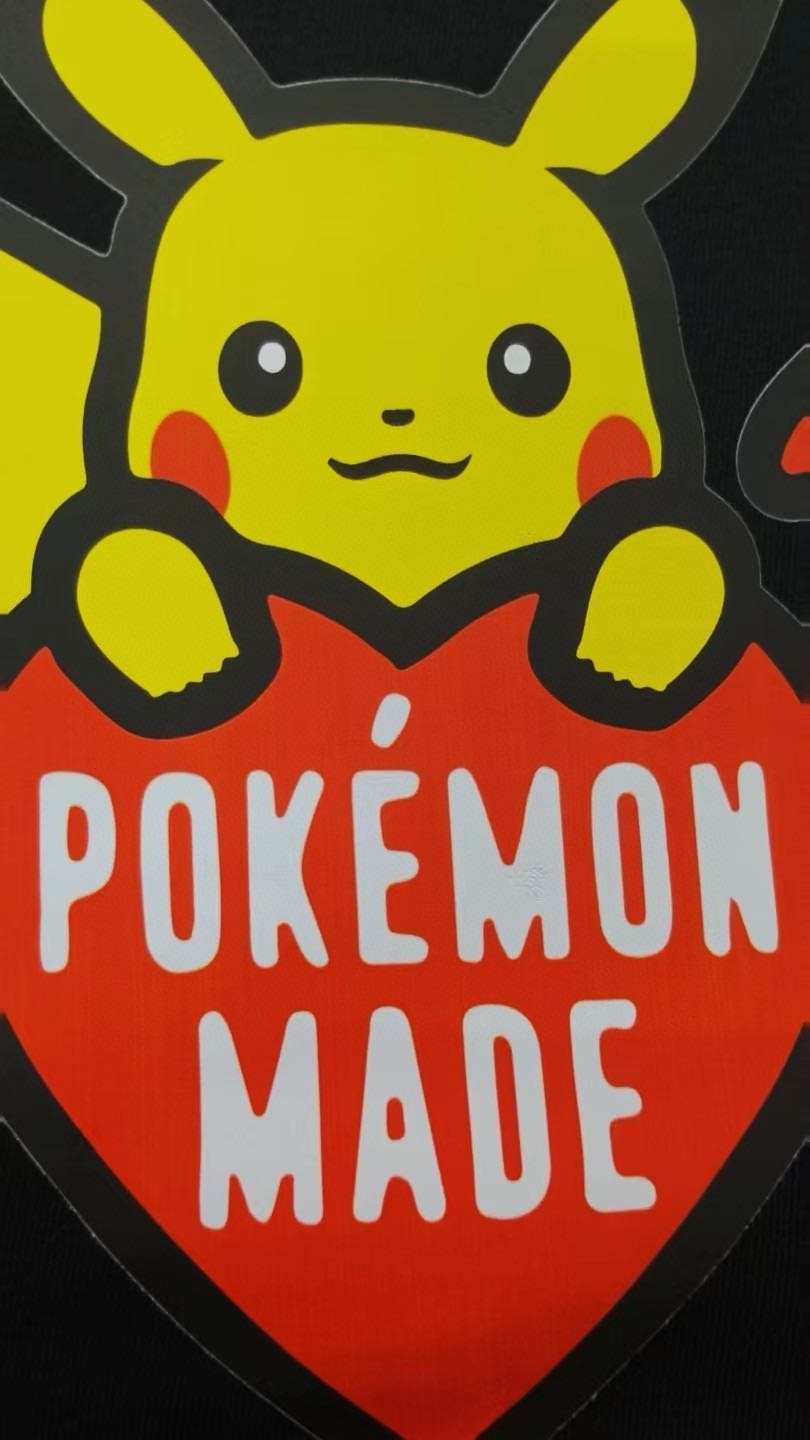 HUMAN MADE x Pokemon Made Graphic T-Shirt (Pikachu) Offline Store（XX30TE012）