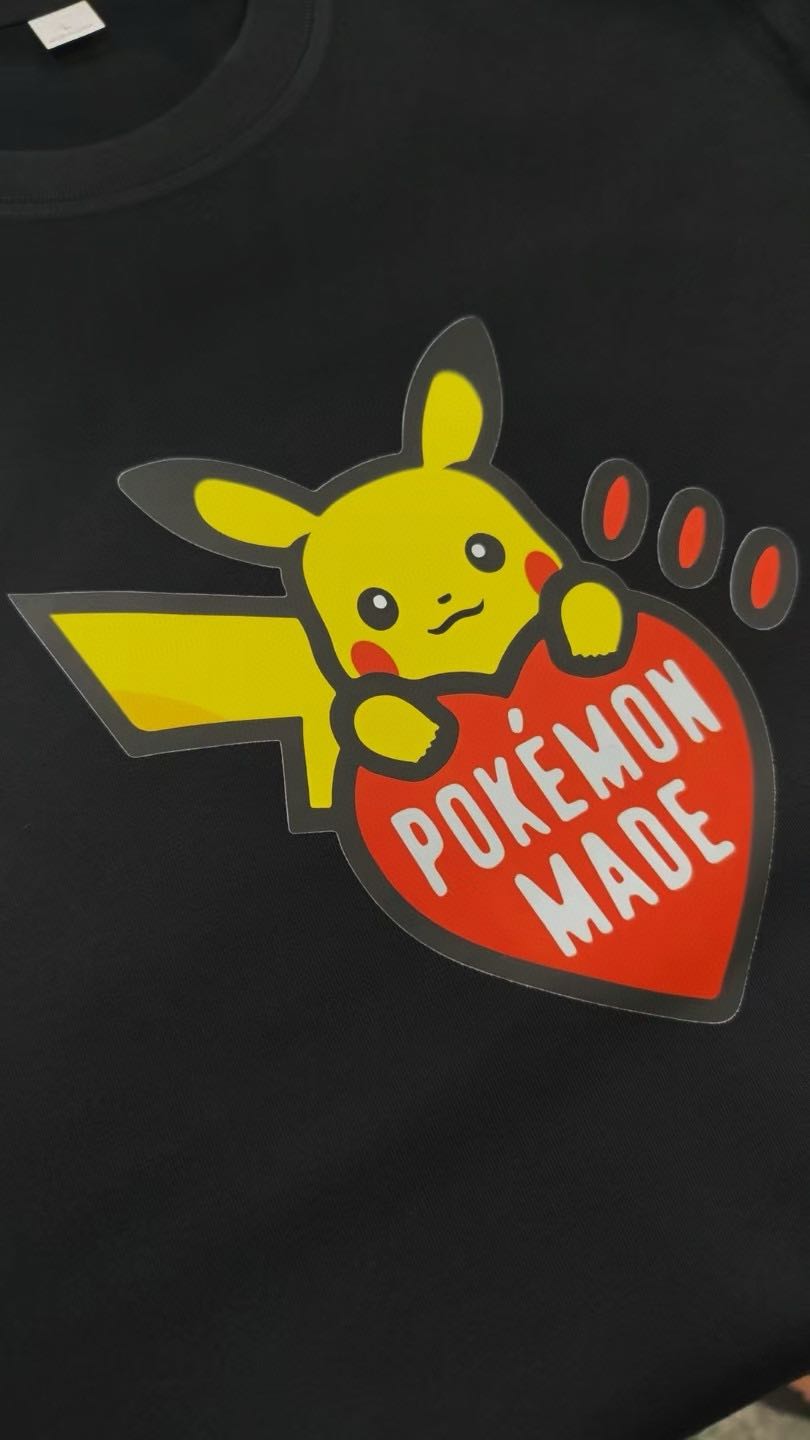 HUMAN MADE x Pokemon Made Graphic T-Shirt (Pikachu) Offline Store（XX30TE012）
