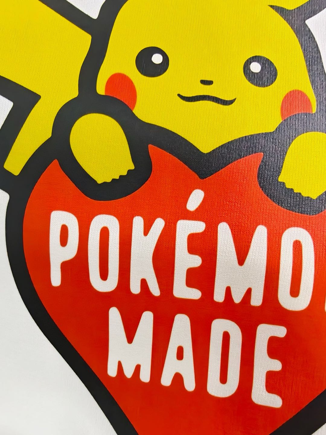 HUMAN MADE x Pokemon Made Graphic T-Shirt (Pikachu) Offline Store（XX30TE012）