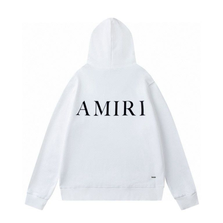 AMIRI Logo Hoodie in Black (AMTOJR1127-001）