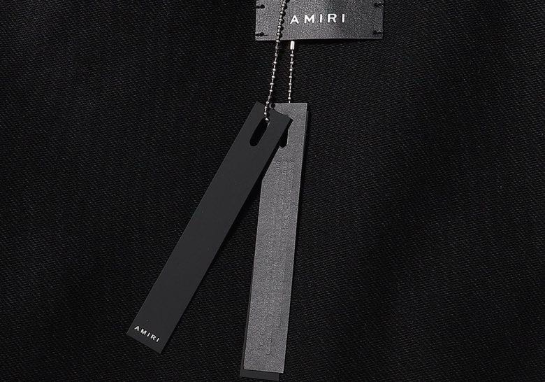 AMIRI Men's Pullover Hoodie with Gradient Logo Print (PS24MJL021-001）