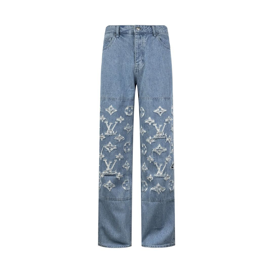 Louis Vuitton skateboard jeans（1AGIV9）