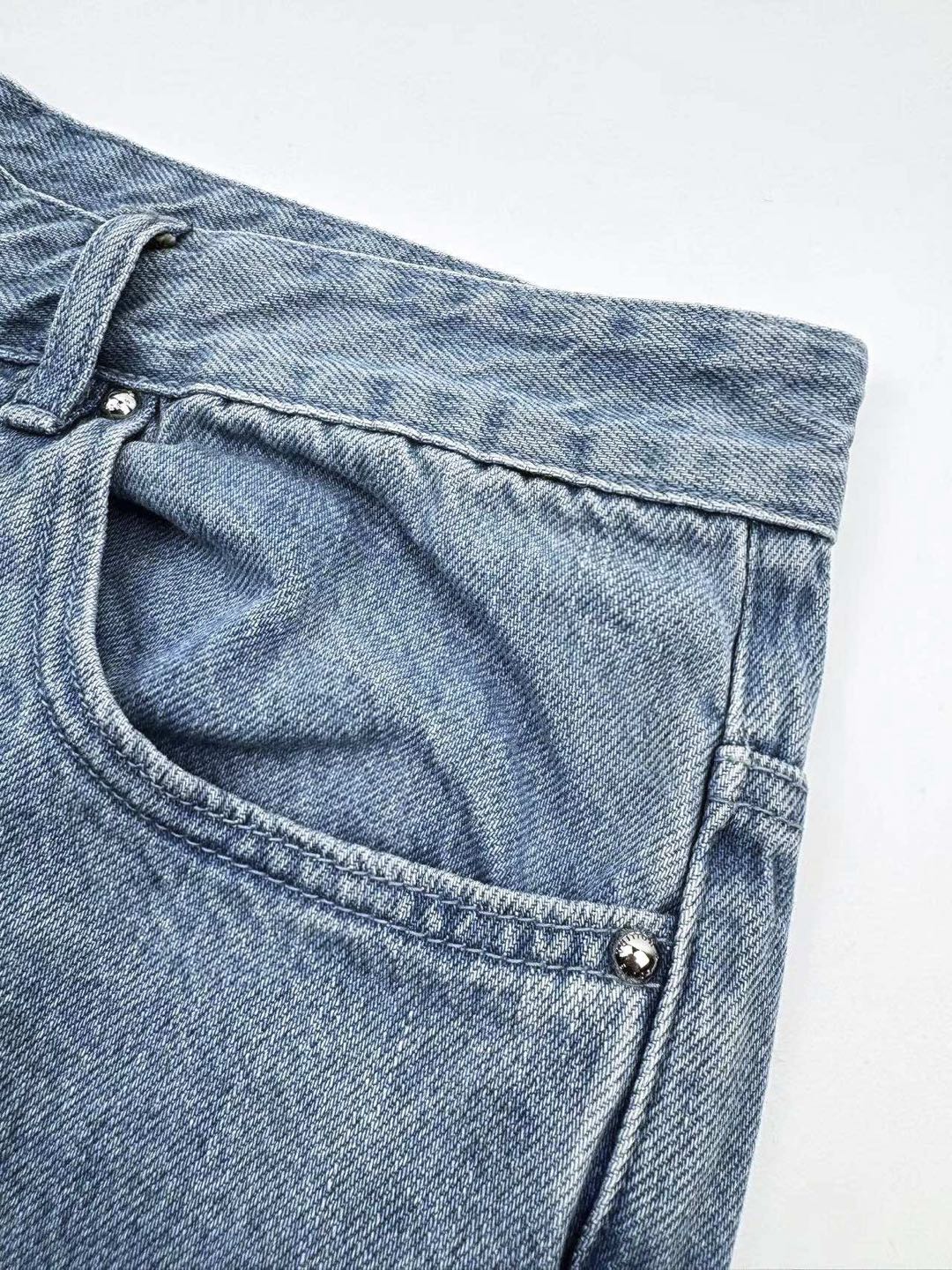 Louis Vuitton skateboard jeans（1AGIV9）