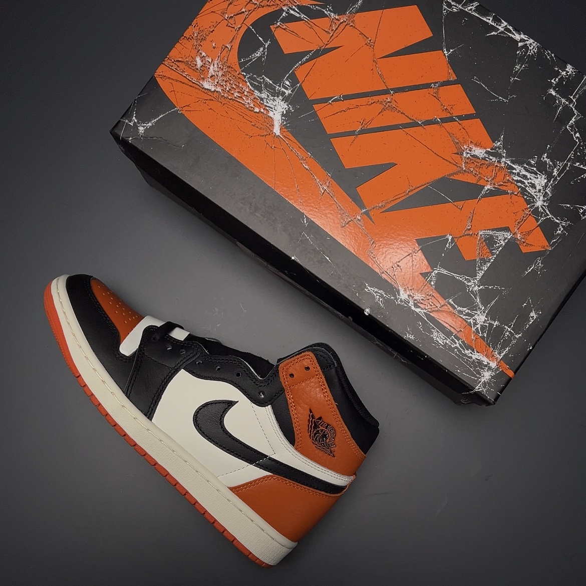 【LJR】Nike Air Jordan 1 Retro High "Reverse Shattered Backboard" (FD1437-008/555088-113)