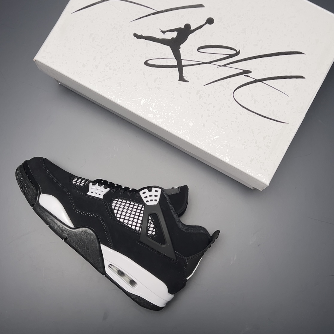 【LJR】Nike Air Jordan 4 Retro "White Thunder" LJR (FQ8138-001)