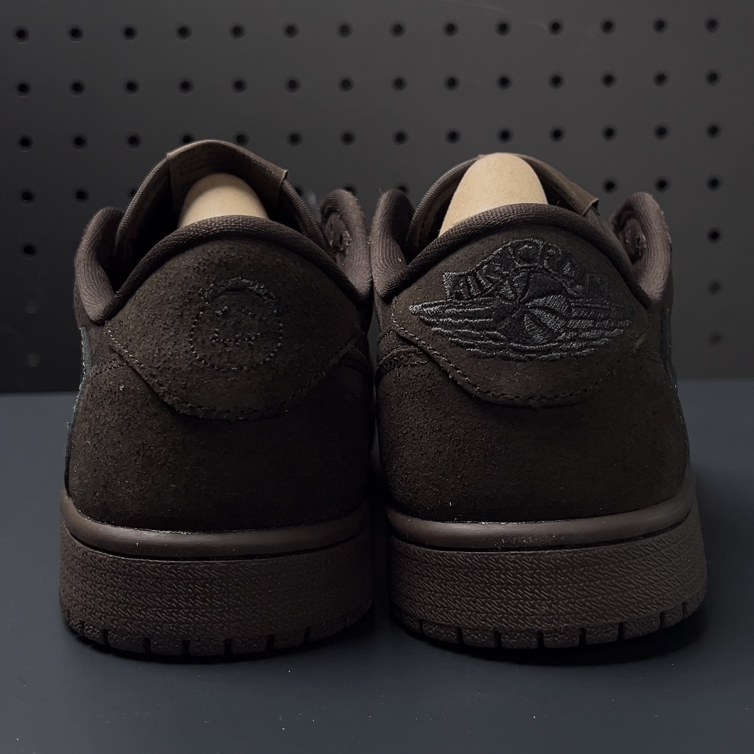 【LJR】Travis Scott × Nike Air Jordan 1 Low OG SP "Velvet Brown" 【LJR】(DM7866-202)