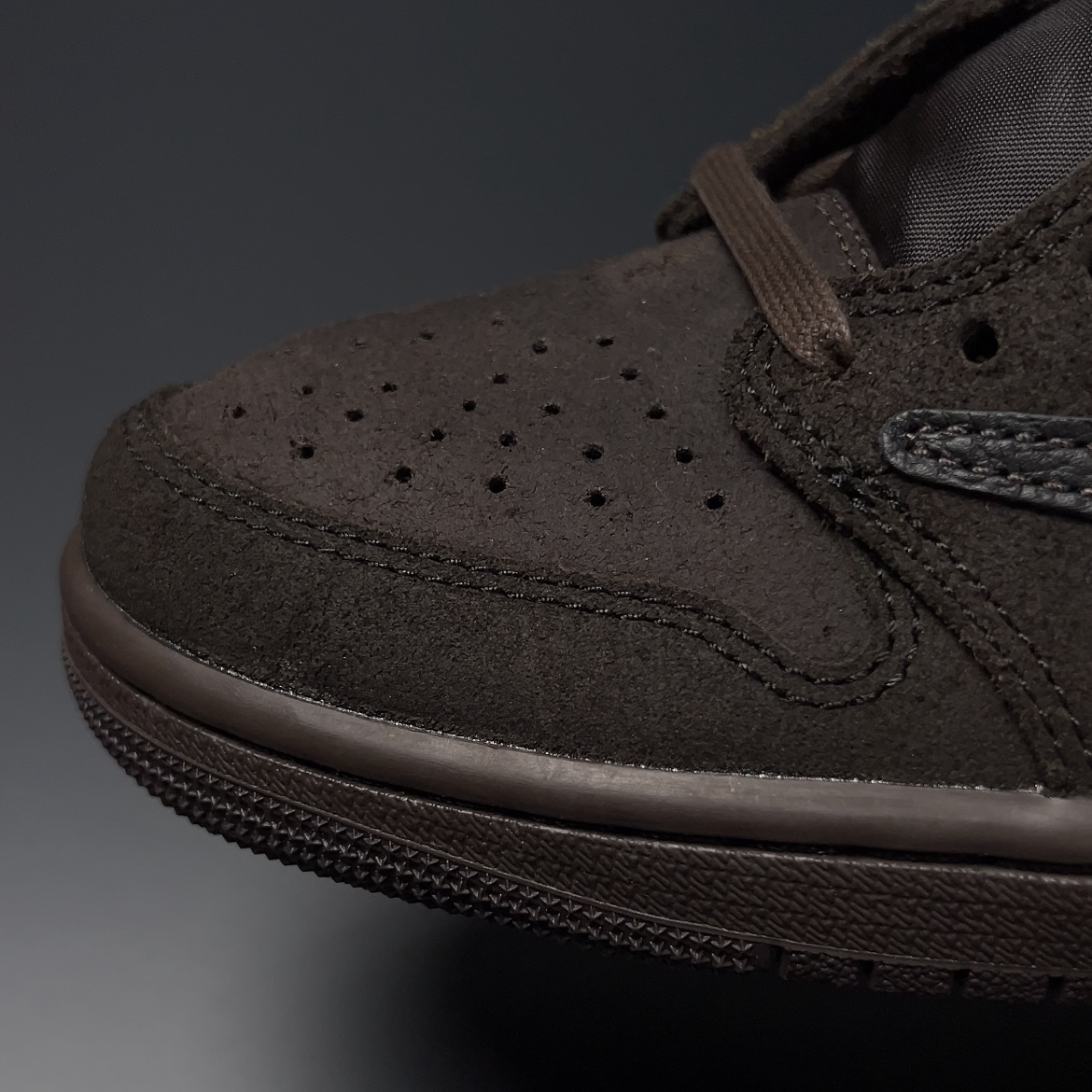 【LJR】Travis Scott × Nike Air Jordan 1 Low OG SP "Velvet Brown" 【LJR】(DM7866-202)