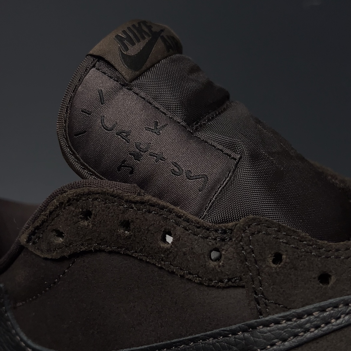 【LJR】Travis Scott × Nike Air Jordan 1 Low OG SP "Velvet Brown" 【LJR】(DM7866-202)