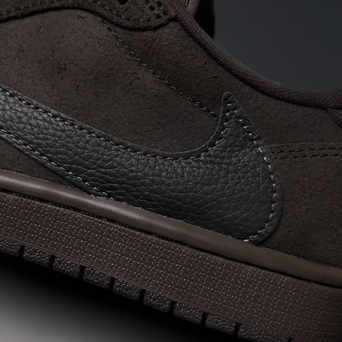 【LJR】Travis Scott × Nike Air Jordan 1 Low OG SP "Velvet Brown" 【LJR】(DM7866-202)