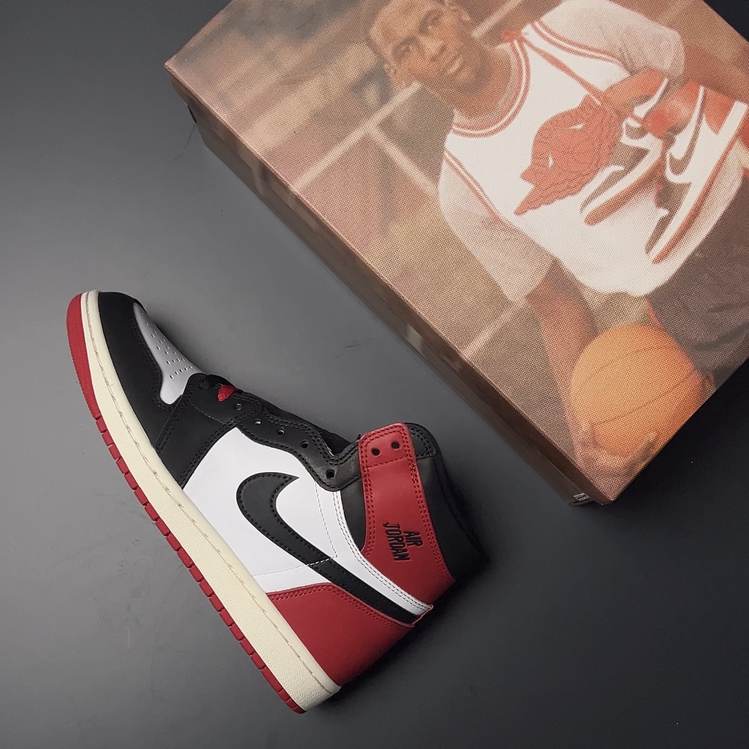 【LJR】Nike Air Jordan 1 Retro High OG "Black Toe Reimagined"（DZ5485-106）