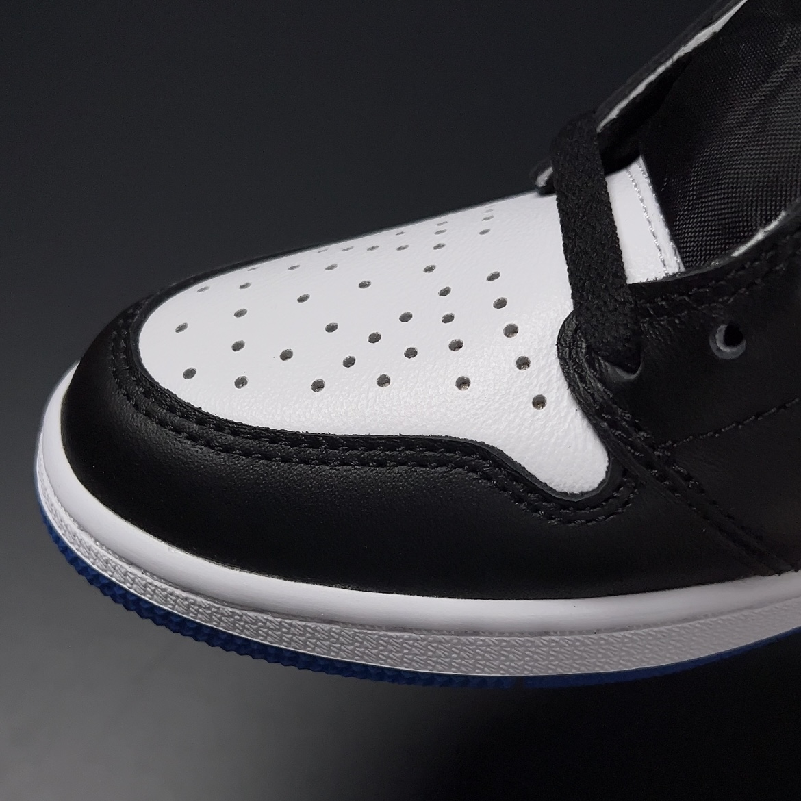 【LJR】fragment design × Nike Air Jordan 1 RETRO High "Black/Sport Royal-White"LJR (716371-040)