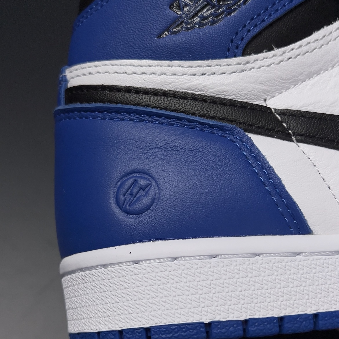 【LJR】fragment design × Nike Air Jordan 1 RETRO High "Black/Sport Royal-White"LJR (716371-040)