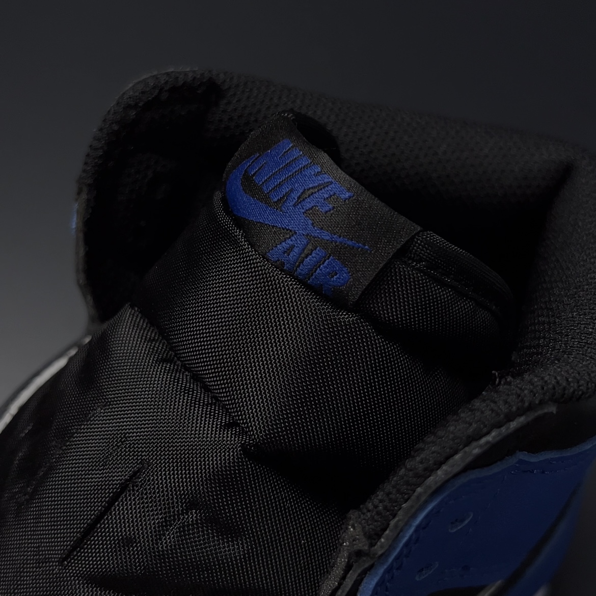 【LJR】fragment design × Nike Air Jordan 1 RETRO High "Black/Sport Royal-White"LJR (716371-040)