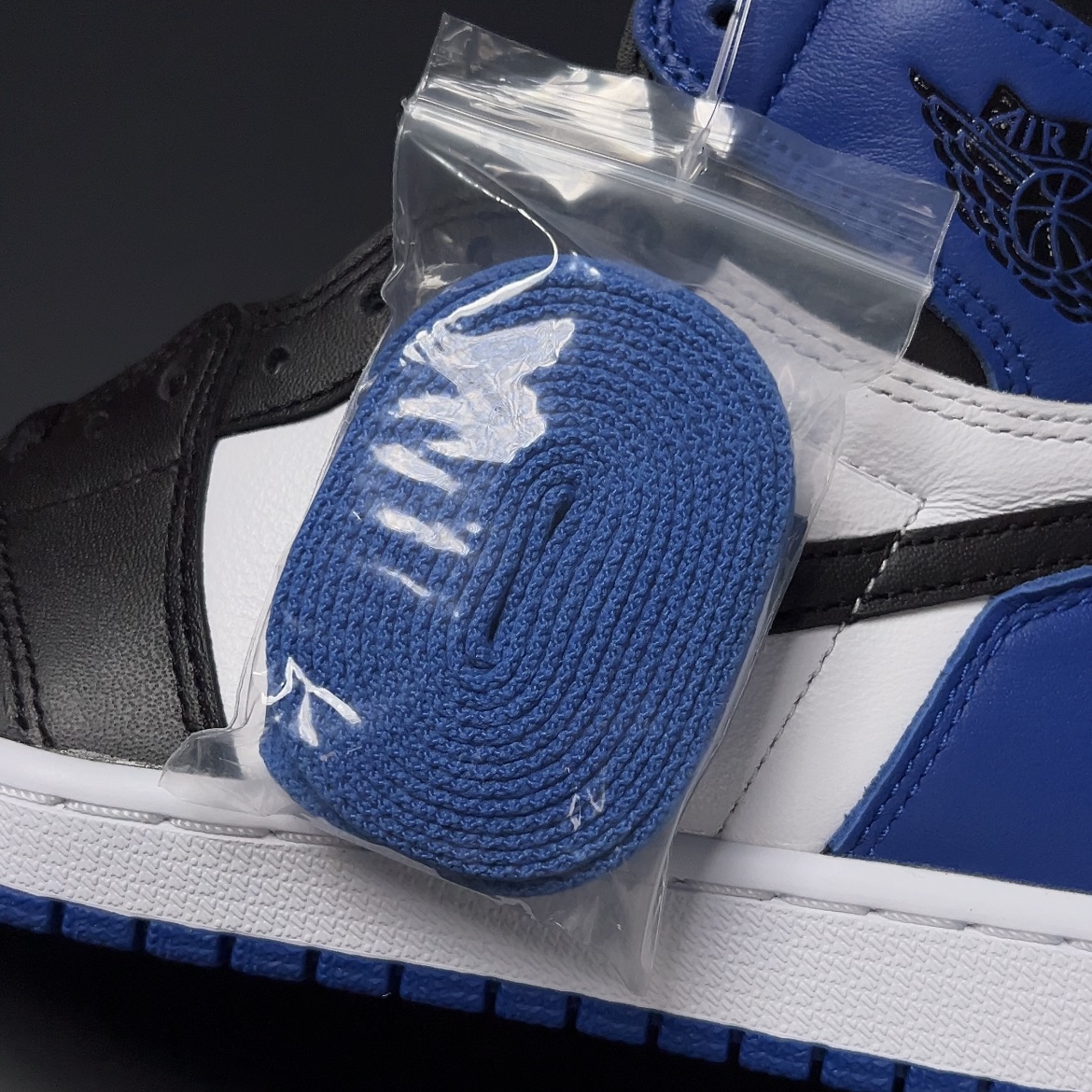 【LJR】fragment design × Nike Air Jordan 1 RETRO High "Black/Sport Royal-White"LJR (716371-040)