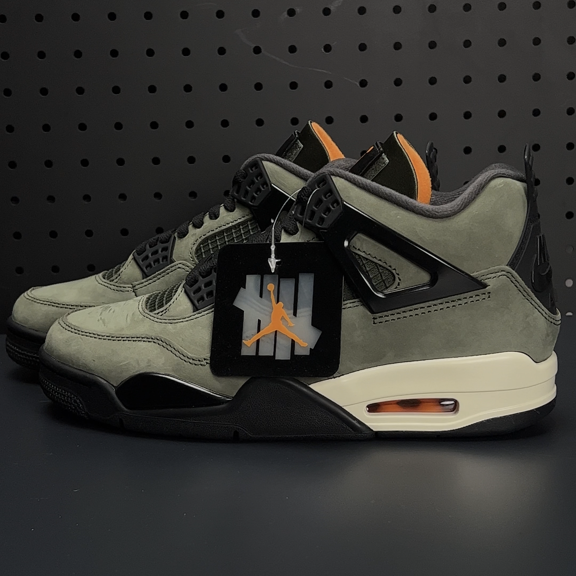 【LJR】Undefeated × Nike Air Jordan 4 Retro "Deep Green" (2025) LJR（IB1519-200）