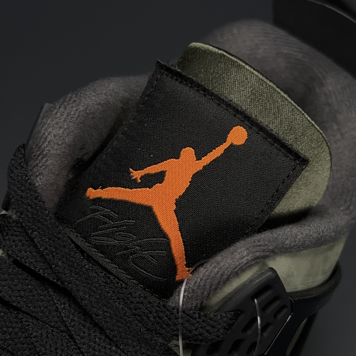 【LJR】Undefeated × Nike Air Jordan 4 Retro "Deep Green" (2025) LJR（IB1519-200）