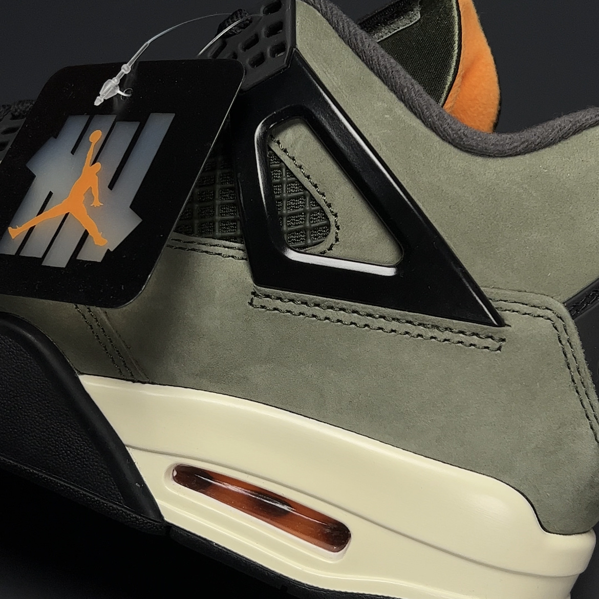 【LJR】Undefeated × Nike Air Jordan 4 Retro "Deep Green" (2025) LJR（IB1519-200）